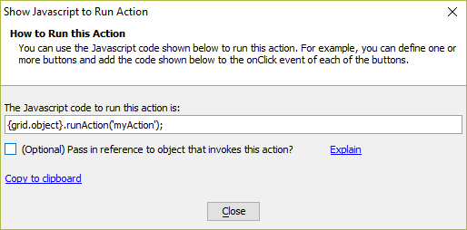 Javascript Actions2